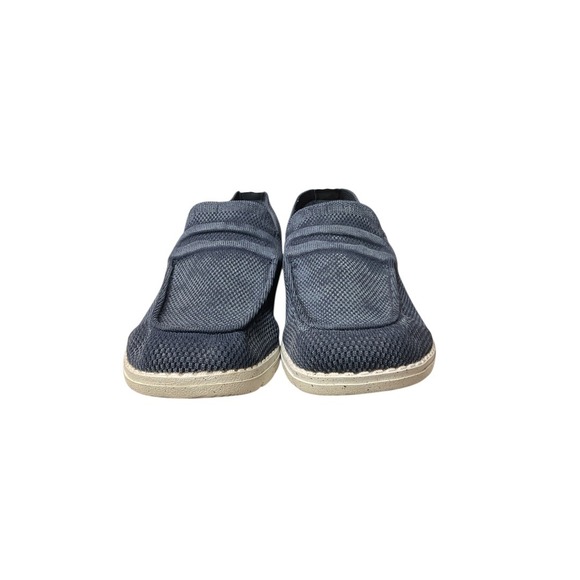 Itazero Men\'s Casual Loafers Canvas Slip On‎ Casual Walking Shoes Navy Size 12